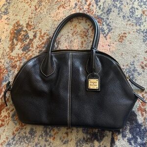 Dooney & Bourke Black Leather Satchel